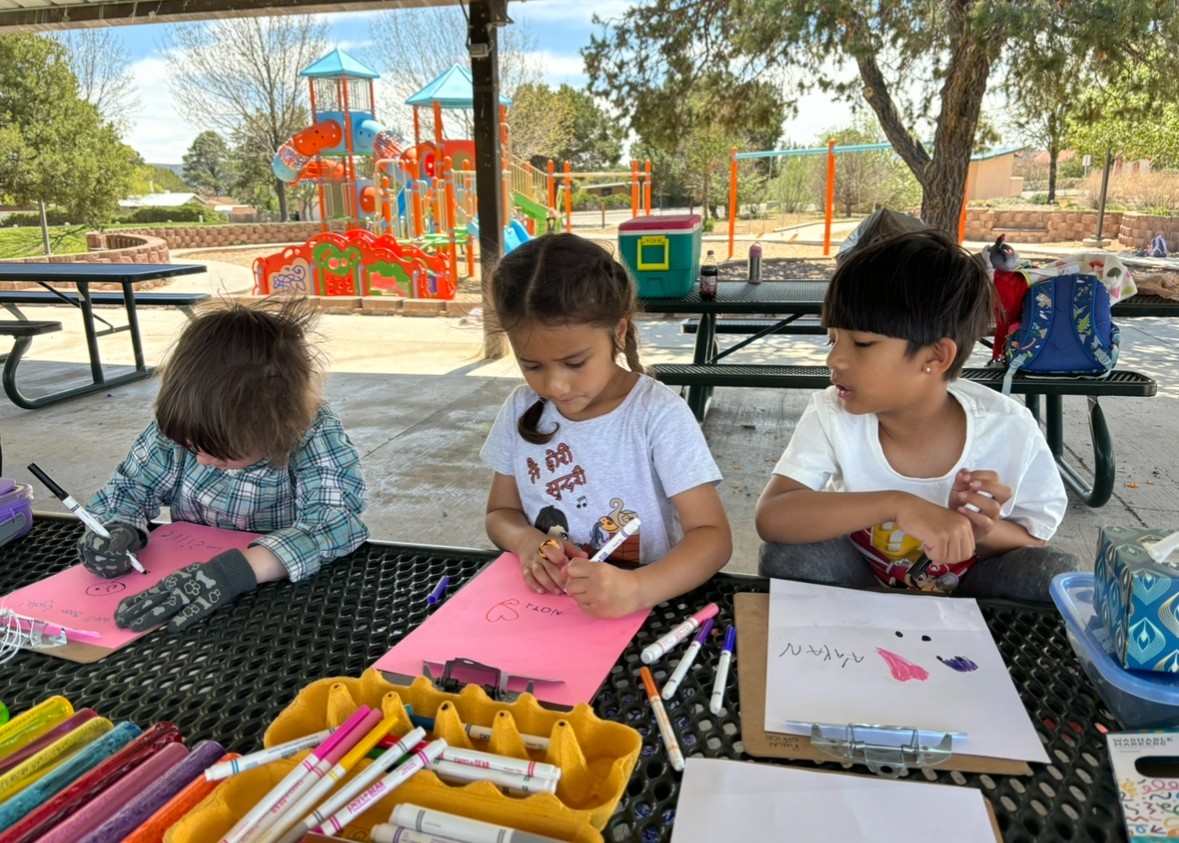 Children participating in a YMCA youth program